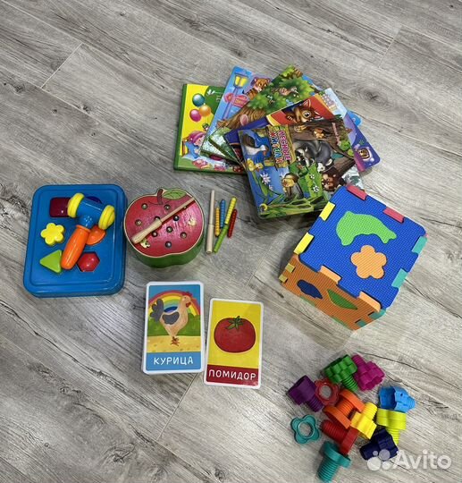 Развивающие игрушки от 1 года пакетом