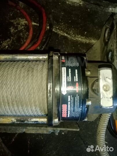 Электрическая лебедка Автоспас лпэ38В Рысак 12В