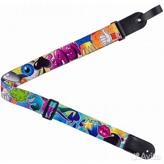 Ремень для гитары flight FSG-50 WOW