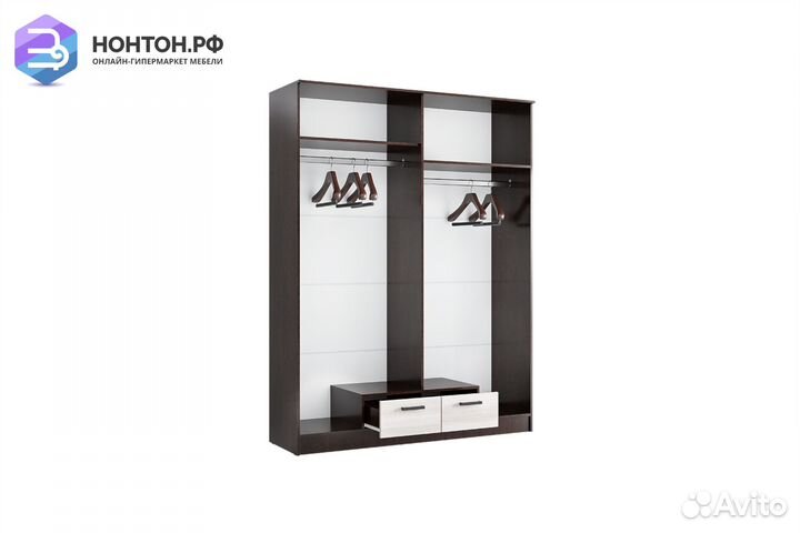 Шкаф Адель 1.6 венге / лоредо