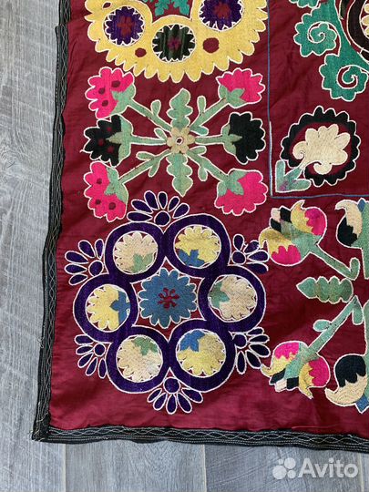 Сюзане Антикварный шелк 100 305х140 см