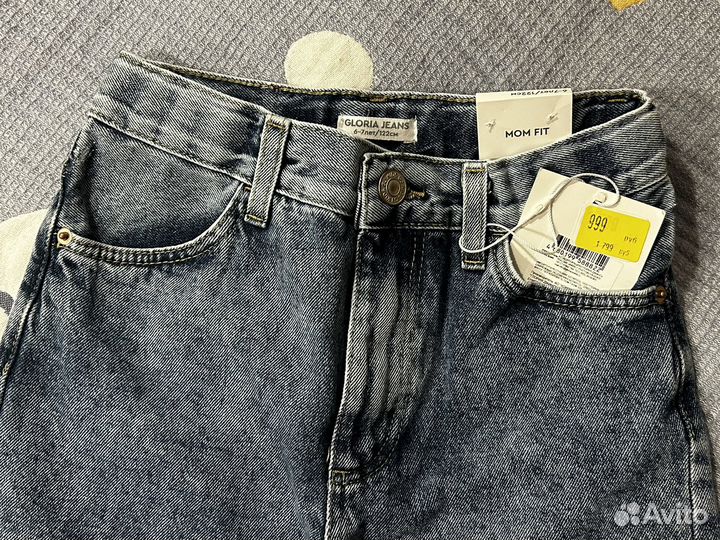 Джинсы для девочки 122