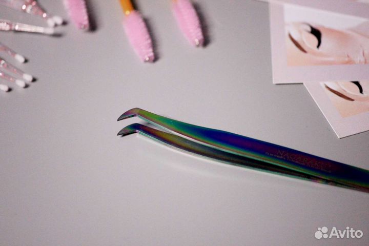 Пинцеты для наращивания ресниц