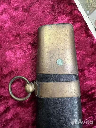 Ножны от шашки или сабли. длина 80см 5 мм