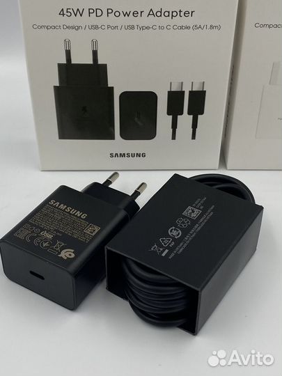 Зарядное Samsung 45W (Т4510) с кабелем 1,8метра