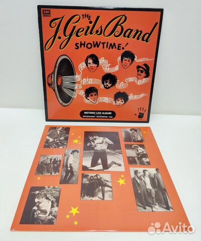 J. Geils Band- Showtime LP USA 1982 NM