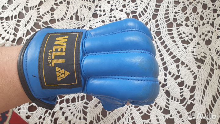 Перчатки для карате, mma Well Sport XL, (б\у)