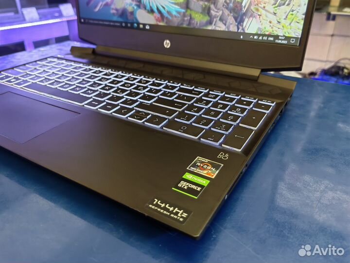 Игровой ноутбук HP Gaming Ryzen 7-5800H