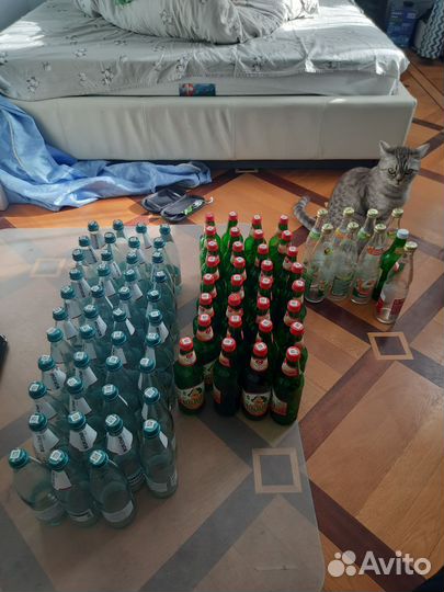 Стеклянные бутылки 0.5 литра