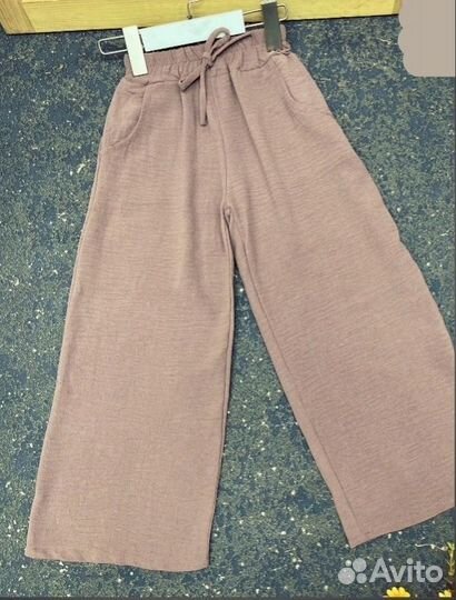 Новые брюки кюлоты палаццо