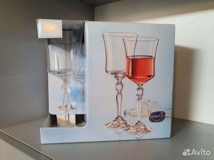 Бокалы Bohemia Crystal 