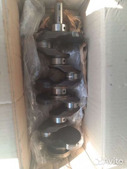 Коленвал g4kd, блок балансирных валов g4ke