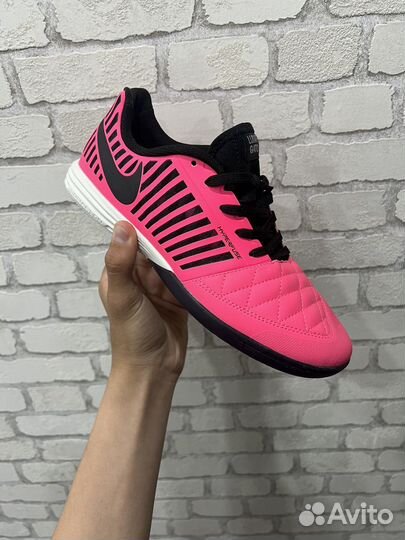 Футзалки Nike Lunar Gato 2 IC Pink Blast