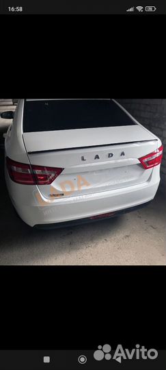 Лип спойлер vesta