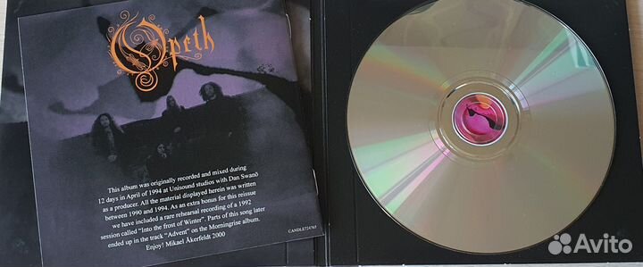 Фирменные CD Opeth - Orchid (1995)