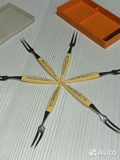 Вилочки для канапе,лимона и прочего СССР