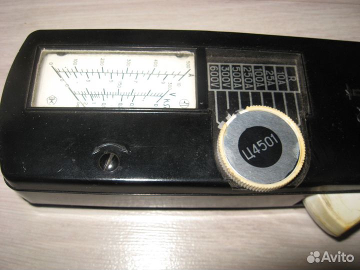 Токоизмерительные клещи Ц4501 1982года