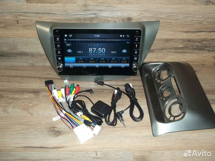Магнитола Mitsubishi Lancer 9 Android с крутилками