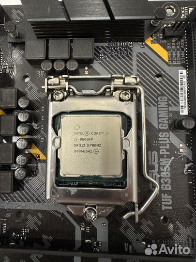 Intel core i5 9600kf + TUF B365m-plus + 16 Гб о/п