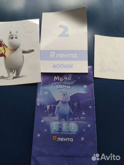 Наклейки Муми Троль. Муумин. Moomin