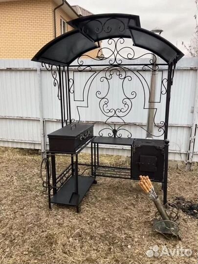 Мангал лофт