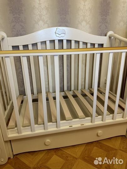 Детская кровать Можга с продольным маятником