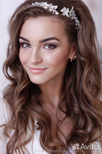 Макияж и причёска у опытного визажиста