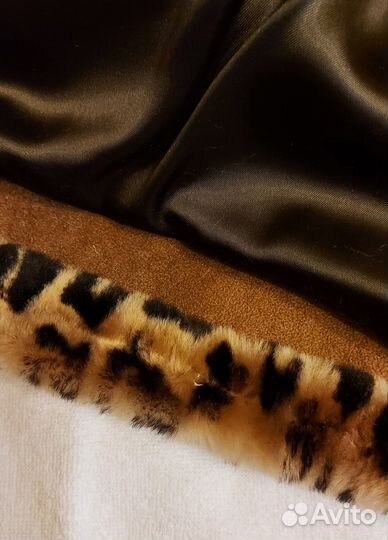 Полушубок женский мутоновый 48