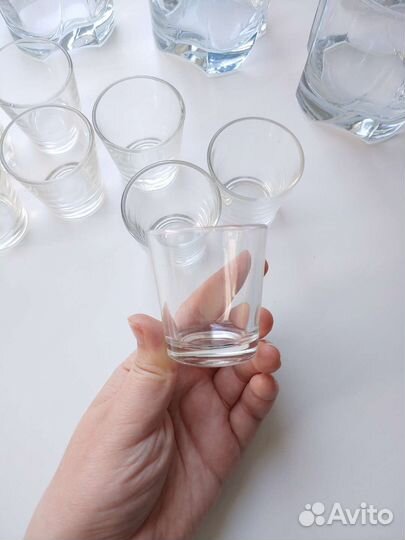 Стаканы для виски и стопки