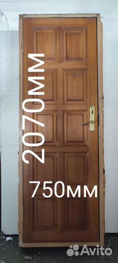 Дверь массив бу