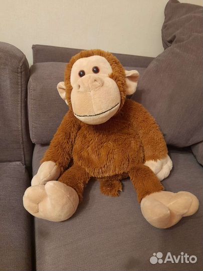Обезьяна мягкая игрушка