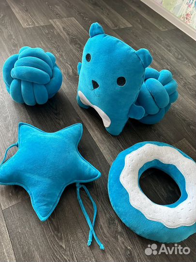 Бортики в детскую кроватку