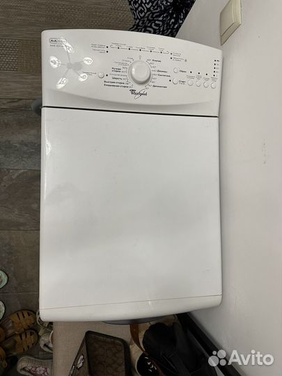 Стиральная машина Whirpiol вертикальная загрузка