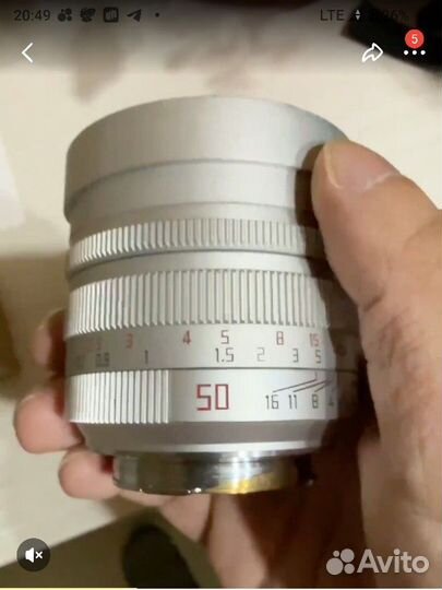 Mr.Ding Noxlux 50mm F/1.1 v2.1 Leica M под заказ