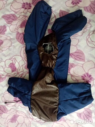 Зимний комбинезон для собаки среднего размера