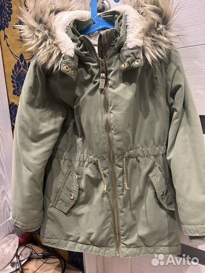 Парка для девочки 128