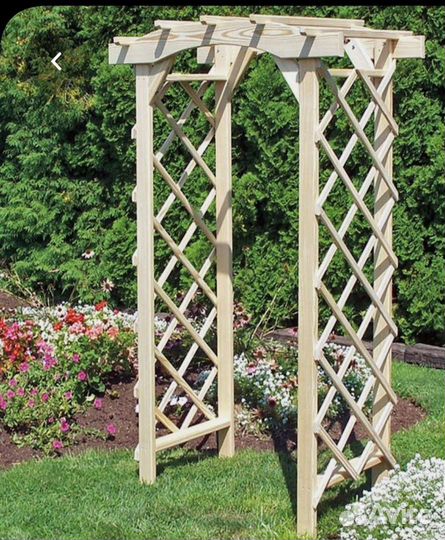 Арка деревянная