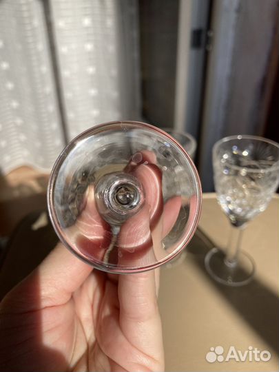 Хрустальные рюмки, бокалы СССР