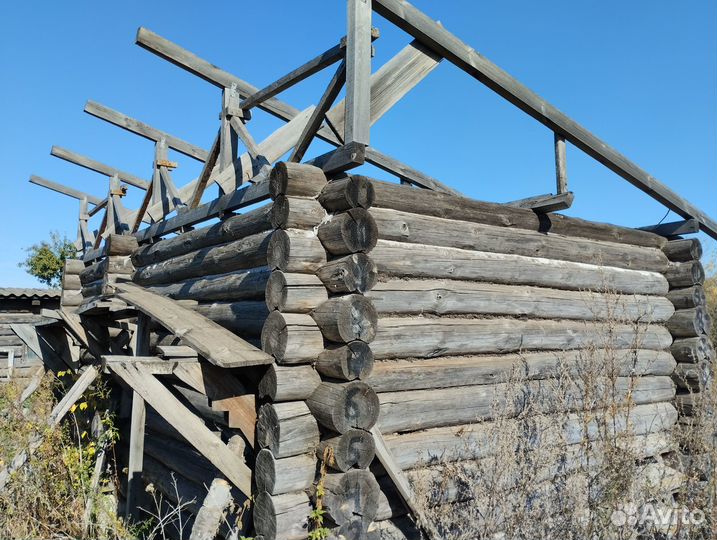 Сруб бани
