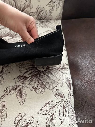 Балетки женские 40 размер черные