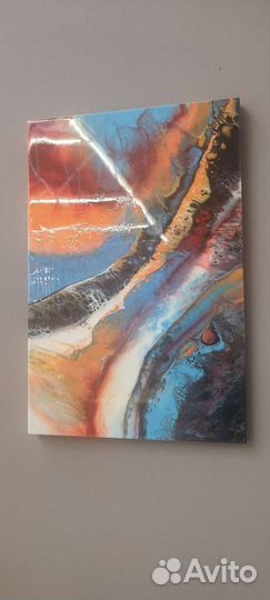 Картина в технике Resin Art