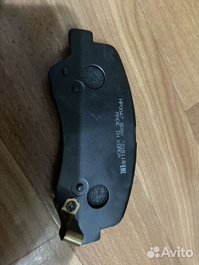 Колодки передние solaris-rio