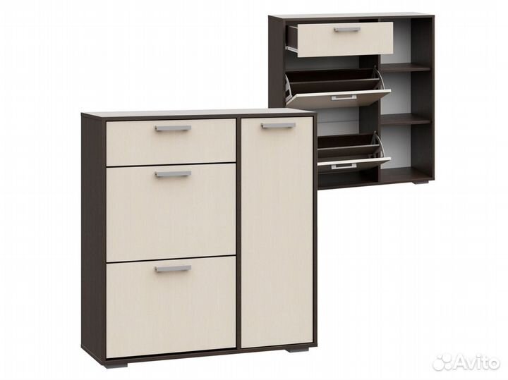 Обувница Венге/дуб белфорт с Доставкой