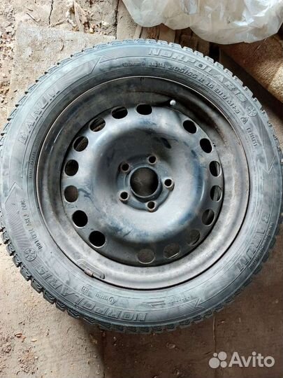 Зимняя резина(шины, штамповка, ). 16r