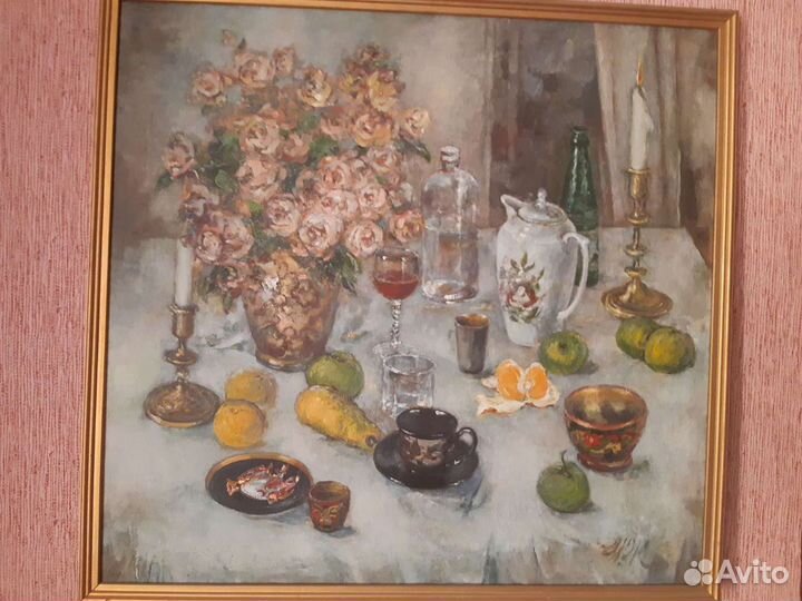 Житков Н.Е.,картина маслом на холсте