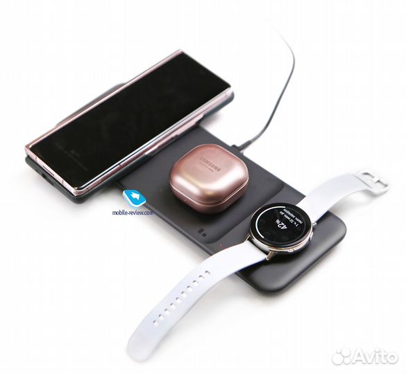 Оригинальная беспроводная зарядка Samsung Trio