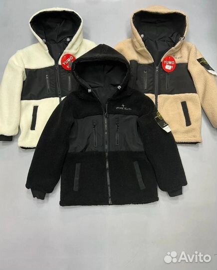Куртка двухсторонняя для мальчика 128-158