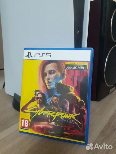 Cyberpunk 2077 ultimate edition ps5 диск