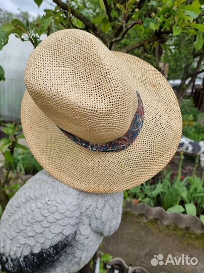 Шляпа соломенная фетровая