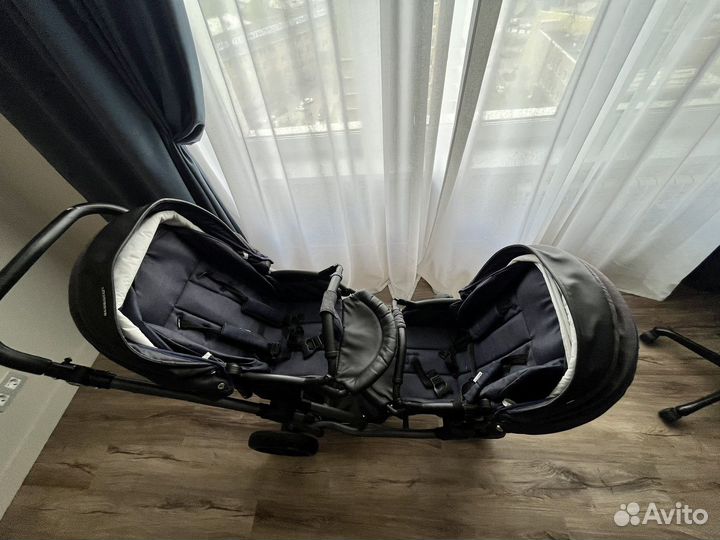 Коляска bebetto 42 comfort 3в1 для двойни